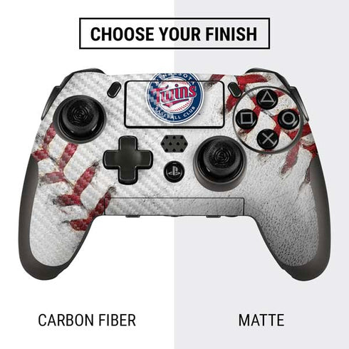 MLB Minnesota Twins Game Ball PlayStation Scuf Vantage 2 Controller Skin