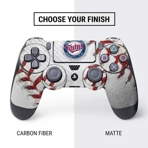 MLB Minnesota Twins Game Ball PS4 Controller Skin