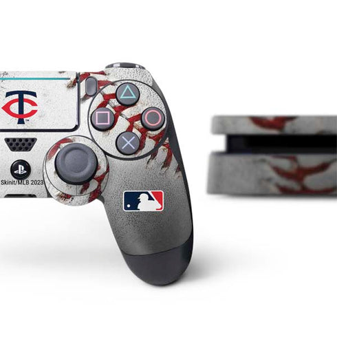 MLB Minnesota Twins Game Ball PS4 Slim Bundle Skin