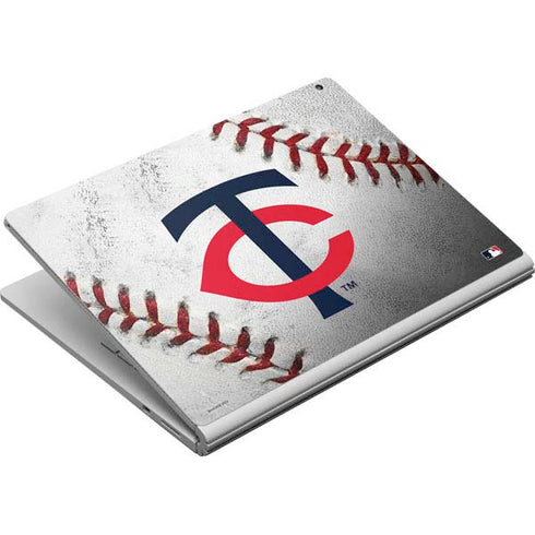 MLB Minnesota Twins Game Ball Surface Book Skin