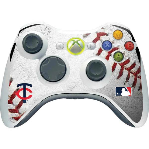 MLB Minnesota Twins Game Ball Xbox 360 Wireless Controller Skin