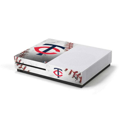 MLB Minnesota Twins Game Ball Xbox One S Console Skin