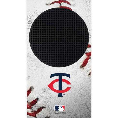 MLB Minnesota Twins Game Ball Xbox Series S Console Skin