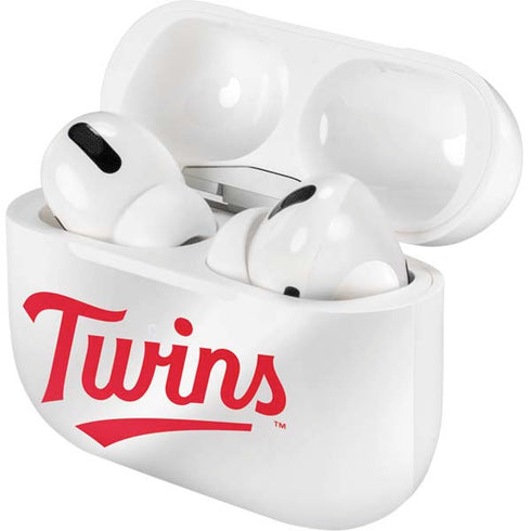 MLB Minnesota Twins Home Jersey Apple AirPods Pro Skin