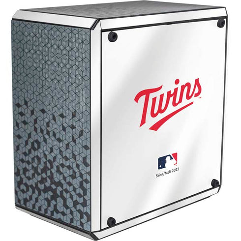 MLB Minnesota Twins Home Jersey Cooler Master MasterBox Q300L Mini Tower Skin