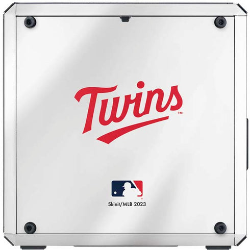 MLB Minnesota Twins Home Jersey Cooler Master MasterBox Q300L Mini Tower Skin
