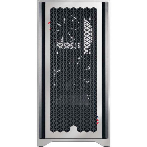 MLB Minnesota Twins Home Jersey Corsair 4000D Tempered Glass Mid-Tower ATX Case Skin