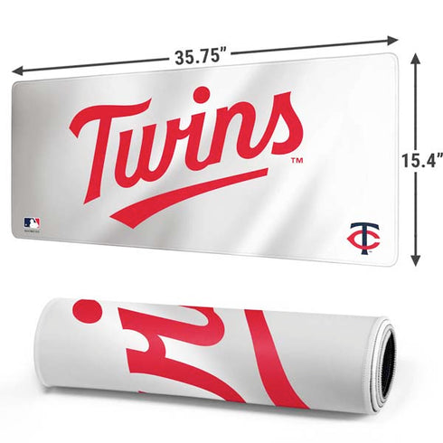 MLB Minnesota Twins Home Jersey Gaming Mouse Pad