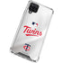 MLB Minnesota Twins Home Jersey Galaxy A12 Clear Case