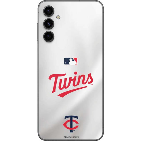 MLB Minnesota Twins Home Jersey Galaxy A14 5G Skin