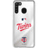 MLB Minnesota Twins Home Jersey Galaxy A21 Clear Case