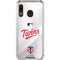 MLB Minnesota Twins Home Jersey Galaxy A30 Clear Case