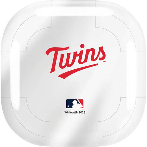 MLB Minnesota Twins Home Jersey Galaxy Buds Live Skin