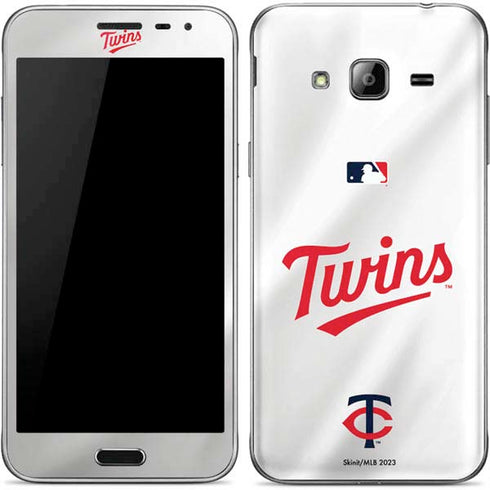 MLB Minnesota Twins Home Jersey Galaxy J3 Skin