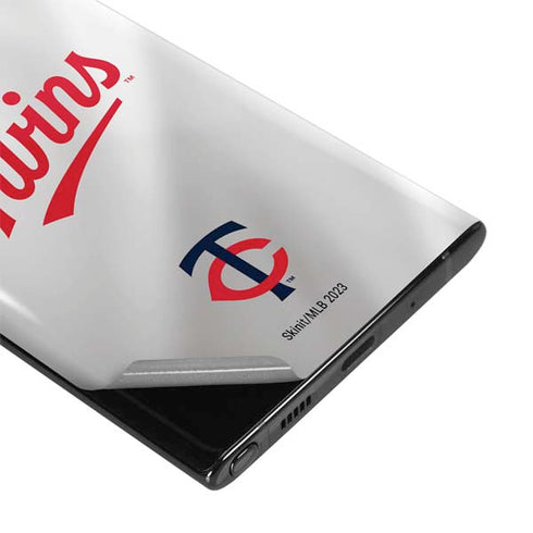 MLB Minnesota Twins Home Jersey Galaxy Note 10 Plus Skin