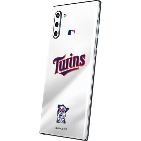 MLB Minnesota Twins Home Jersey Galaxy Note 10 Skin