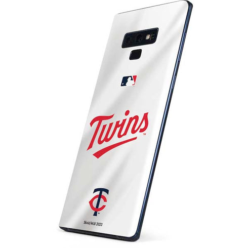 MLB Minnesota Twins Home Jersey Galaxy Note 9 Skin