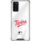MLB Minnesota Twins Home Jersey Galaxy Note20 5G Clear Case
