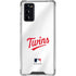 MLB Minnesota Twins Home Jersey Galaxy Note20 5G Clear Case