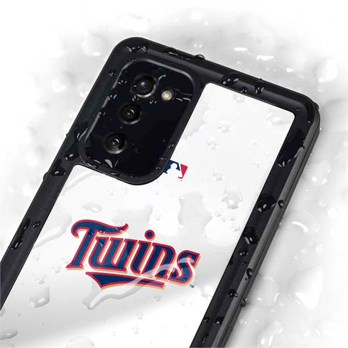 MLB Minnesota Twins Home Jersey Galaxy Note20 5G Waterproof Case
