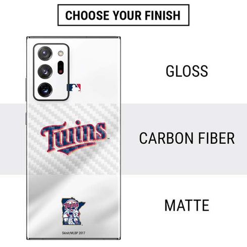 MLB Minnesota Twins Home Jersey Galaxy Note20 Ultra 5G Skin