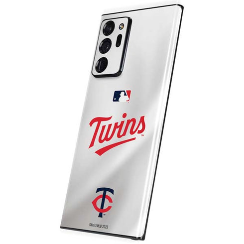 MLB Minnesota Twins Home Jersey Galaxy Note20 Ultra 5G Skin