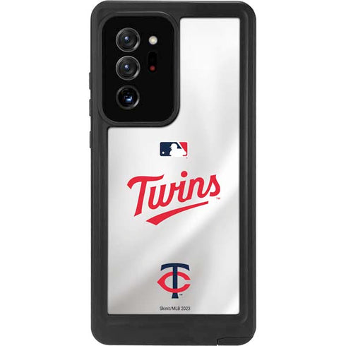 MLB Minnesota Twins Home Jersey Galaxy Note20 Ultra 5G Waterproof Case