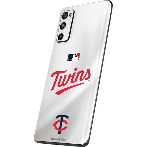 MLB Minnesota Twins Home Jersey Galaxy S20 Fan Edition Skin