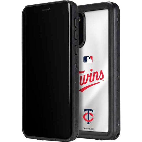 MLB Minnesota Twins Home Jersey Galaxy S20 Plus Waterproof Case