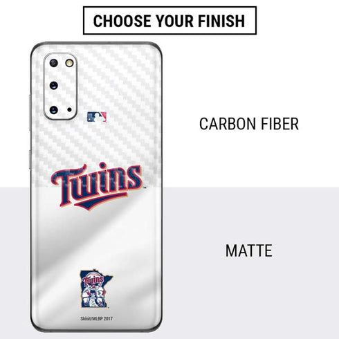 MLB Minnesota Twins Home Jersey Galaxy S20 Skin