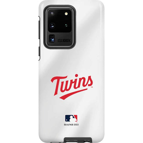 MLB Minnesota Twins Home Jersey Galaxy S20 Ultra 5G Pro Case