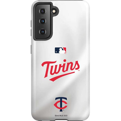 MLB Minnesota Twins Home Jersey Galaxy S21 5G Pro Case