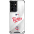 MLB Minnesota Twins Home Jersey Galaxy S21 Ultra 5G Clear Case
