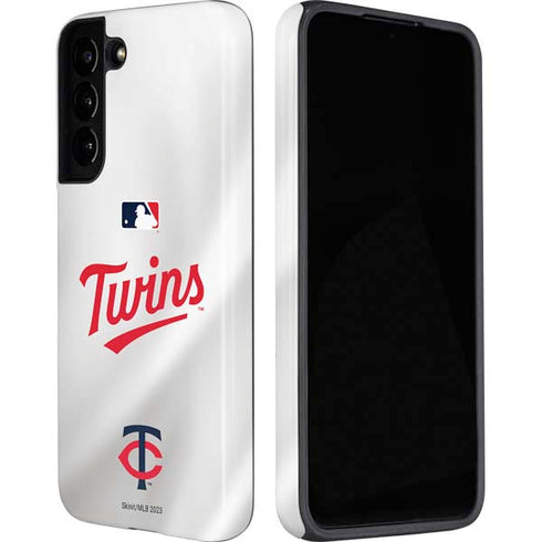 MLB Minnesota Twins Home Jersey Galaxy S22 Plus Pro Case