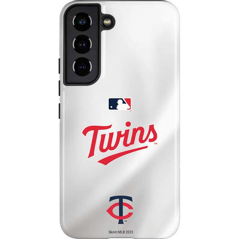 MLB Minnesota Twins Home Jersey Galaxy S22 Pro Case