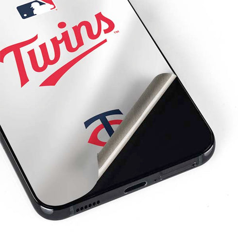 MLB Minnesota Twins Home Jersey Galaxy S22 Skin