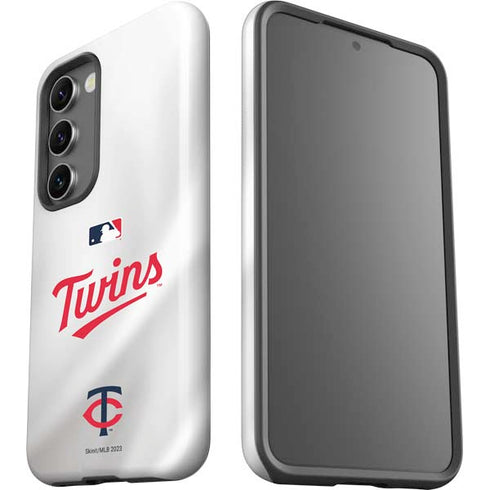 MLB Minnesota Twins Home Jersey Galaxy S23 Plus Pro Case