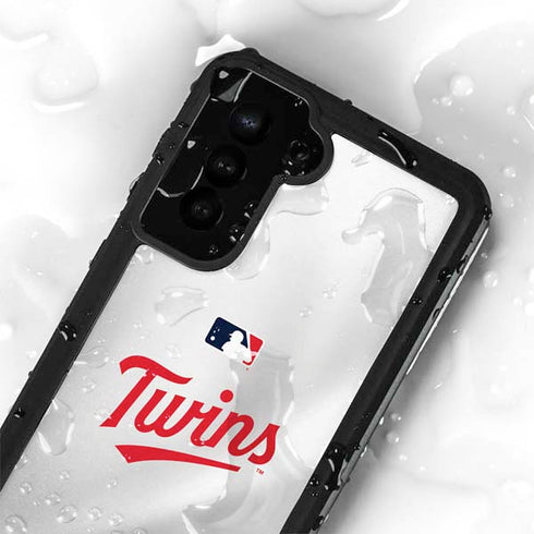 MLB Minnesota Twins Home Jersey Galaxy S23 Plus Waterproof Case