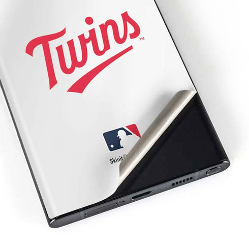 MLB Minnesota Twins Home Jersey Galaxy S23 Ultra Skin