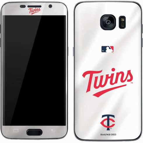 MLB Minnesota Twins Home Jersey Galaxy S7 Skin