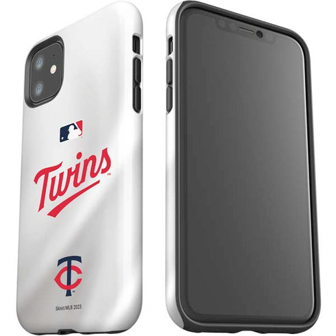 MLB Minnesota Twins Home Jersey iPhone 11 Impact Case