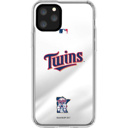 MLB Minnesota Twins Home Jersey iPhone 11 Pro Clear Case