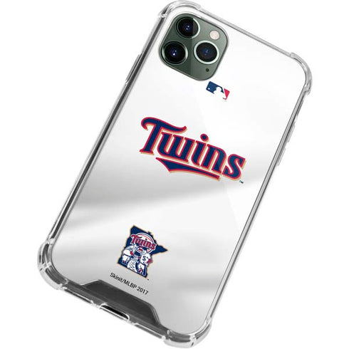 MLB Minnesota Twins Home Jersey iPhone 11 Pro Max Clear Case