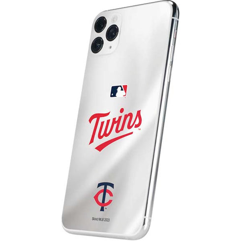 MLB Minnesota Twins Home Jersey iPhone 11 Pro Max Skin