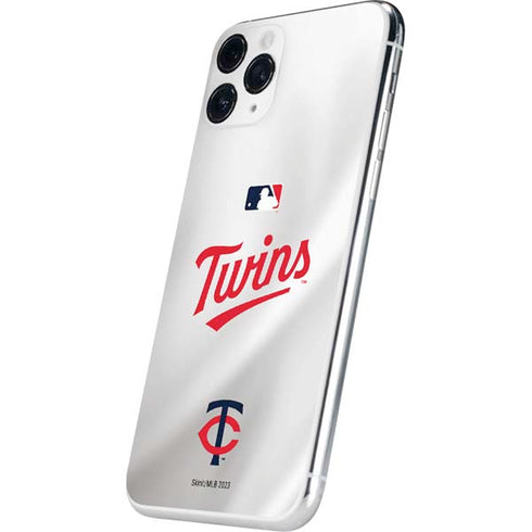 MLB Minnesota Twins Home Jersey iPhone 11 Pro Skin
