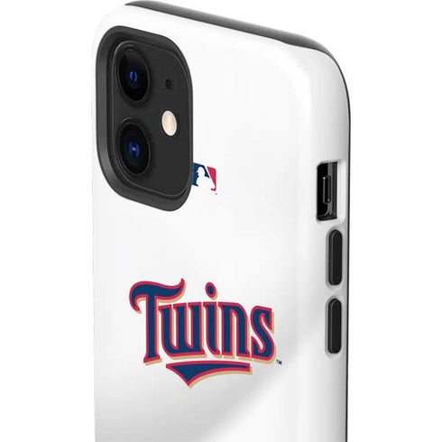 MLB Minnesota Twins Home Jersey iPhone 12 Impact Case