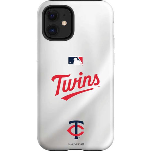 MLB Minnesota Twins Home Jersey iPhone 12 Mini Impact Case