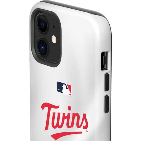 MLB Minnesota Twins Home Jersey iPhone 12 Mini Impact Case