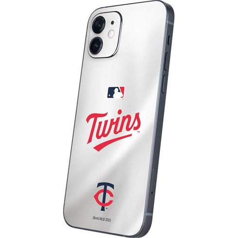 MLB Minnesota Twins Home Jersey iPhone 12 Mini Skin