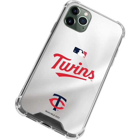 MLB Minnesota Twins Home Jersey iPhone 12 Pro Clear Case